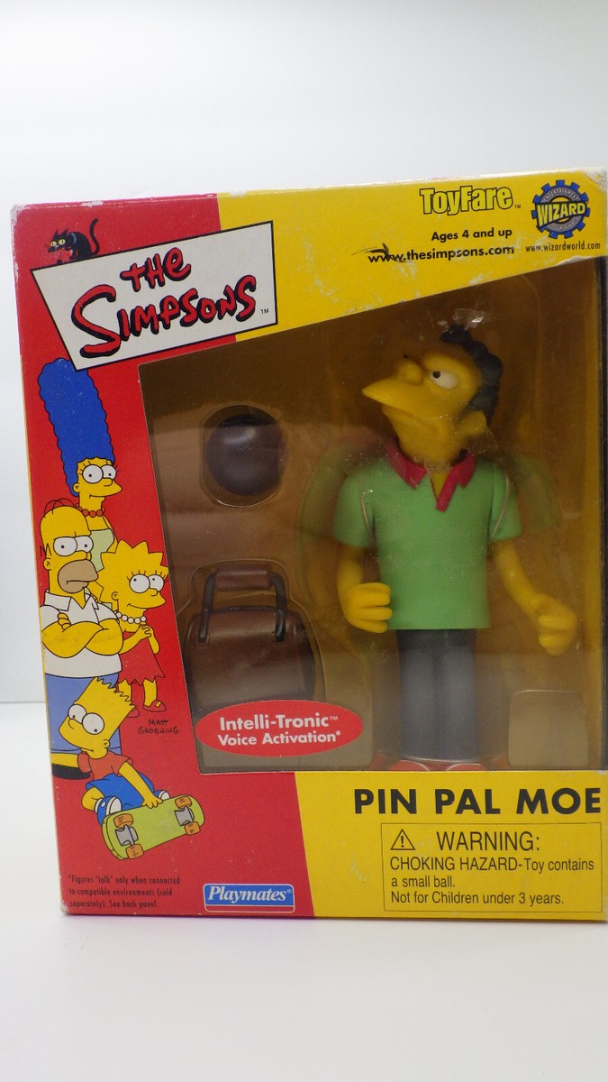 The Simpsons Pin Pal Moe フィギュア The Simpsons Pin Pal Moe Bowling Action Figure Toyfare 2001
