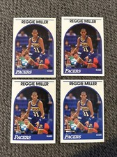 1989-90 NBA Hoops - #29 Reggie Miller X4 Fantastic Condition! Free Shipping!