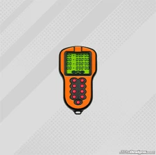 FLUORESCENT ORANGE STYLE GEL STICKER FOR ALFANO KRONOS V2 STOPWATCH - KARTING