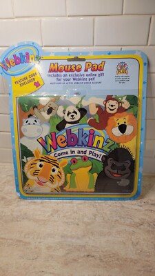 Webkinz Mouse Pad Come in & Play w/ Code Unopened New Package  