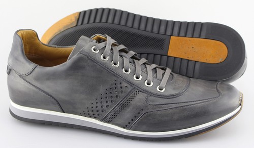Men's MAGNANNI 'Cristian' Grey Leather 