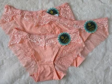 Ladies Briefs Knickers Womens Underwear   Cotton Comfort Fit Lace