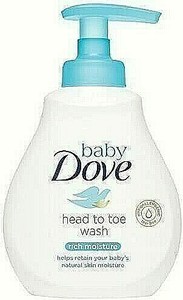 baby dove head to toe wash 400ml
