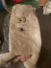 White unicorn SOFT HOT WATER BOTTLE CASE OR PJ CASE JOMANDA brand New