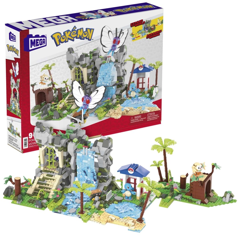 194735073092 MBL POKEMON WIELKA PRZYGODA с ДЖУНГЛЯМИ HHN61 PUD3 MATTEL 15490₽