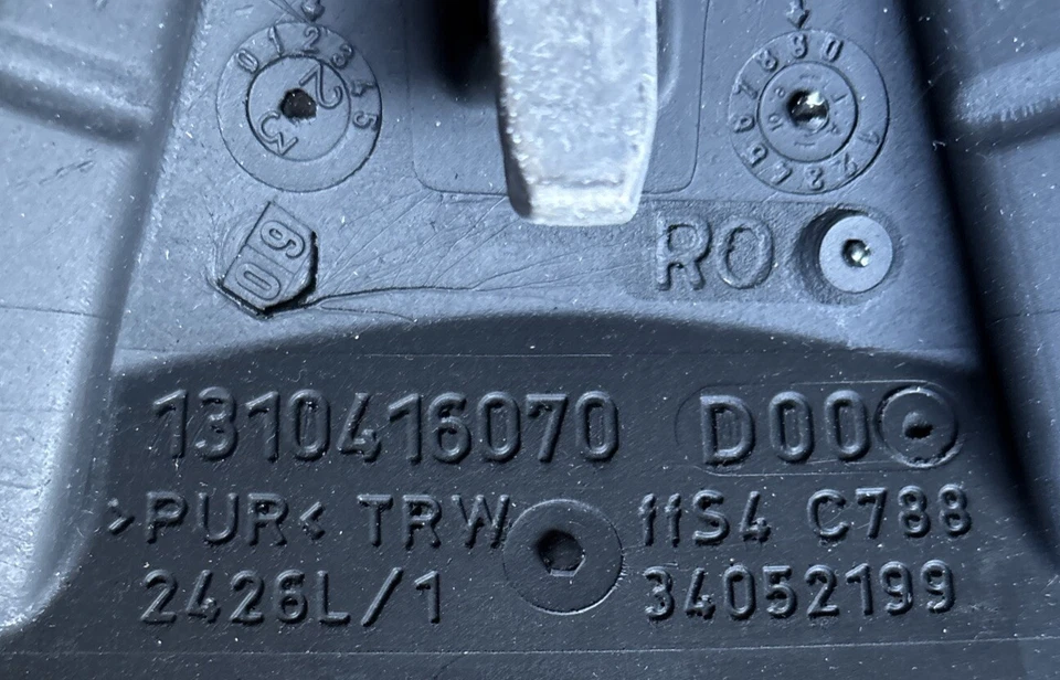 30380409 LENKRAD 1X Org. TRW FIAT DUCATO CITROEN JUMPER BOXER Peogeut Ohne Bezug - Bild 3 von 4