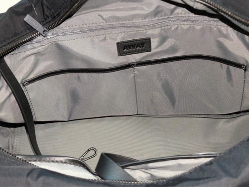 【New】AWAY Everywhere Original Nylon Carryon Duffle Bag Black w/ Google logo - Picture 8 of 10