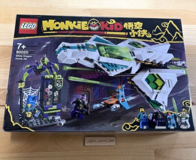 LEGO Monkey Kid White Dragon Horse Jet 80020 565pcs 7+ Japan New