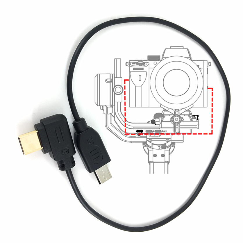 Charger Sony A7ii Usb Mode Connecting Type-C To Micro USB Camera