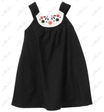 Gymboree Girls 3T Palm Beach Paradise Black Gem Dress NWT