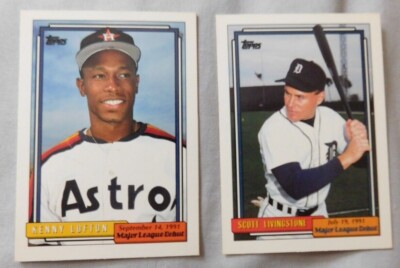 1992 Topps Major League Debut 1991 #1-194 Baseball Card Pick one