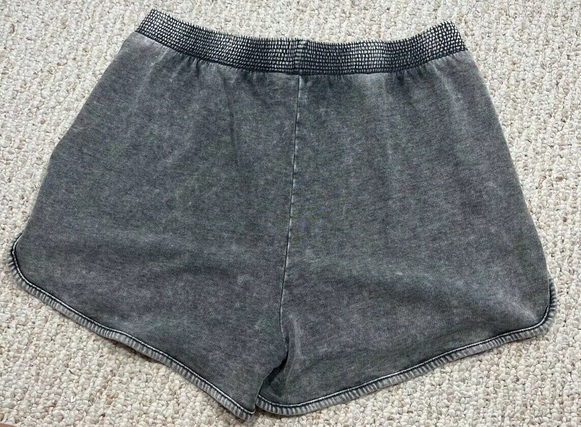 Grey tracksuit shorts womens hot sale