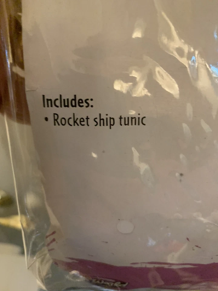 New Rocket Ship Costume Child Toddler Size 3T-4T Tunic Only - Image 4 of 4