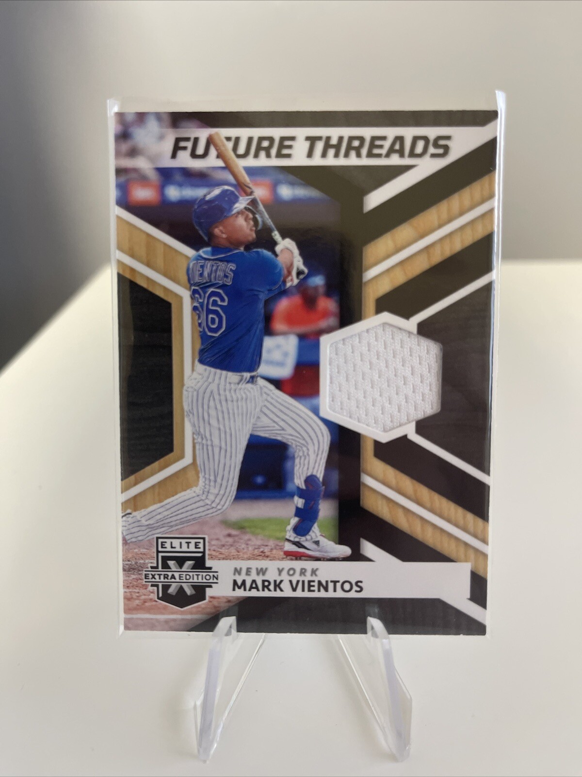2022 Panini Elite Extra Edition - Future Threads  #FT-MV Mark Vientos