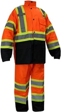 Hi Viz Rain Suit - Class 3