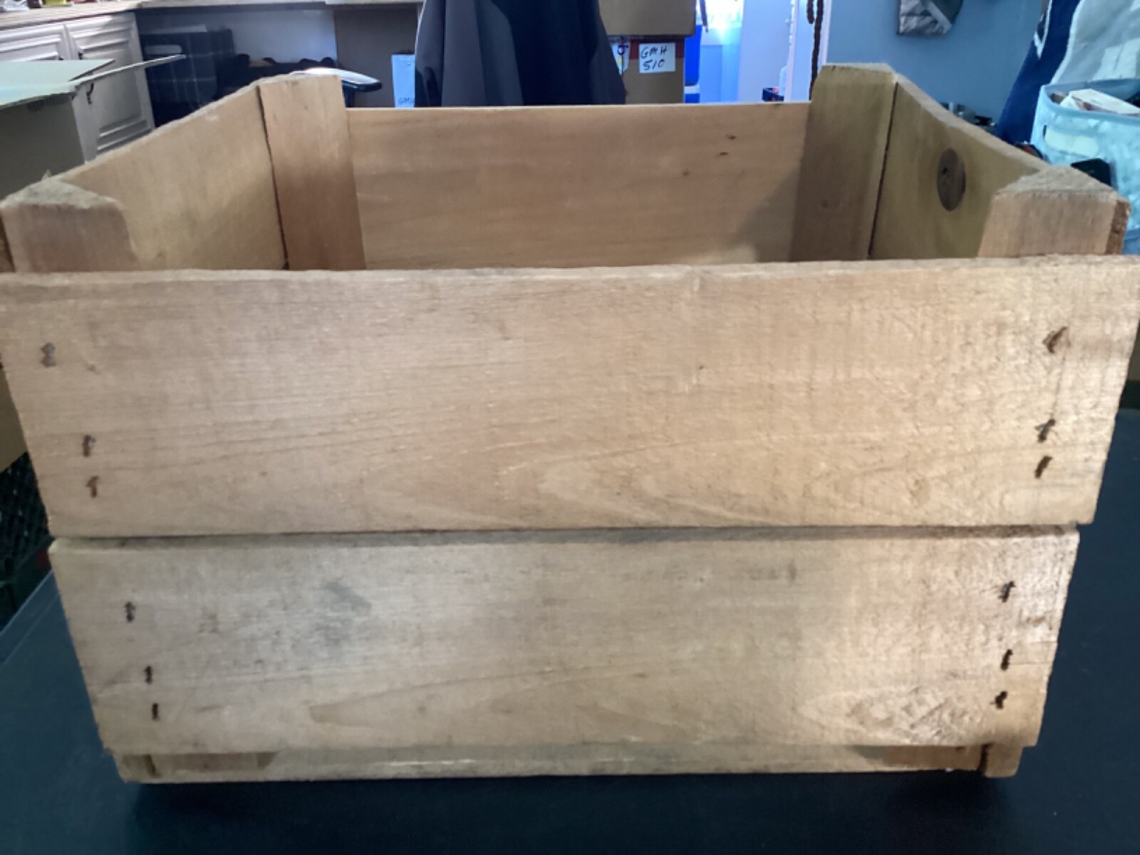 Old Vintage Sunhill Orchard Wood Fruit Crate Box