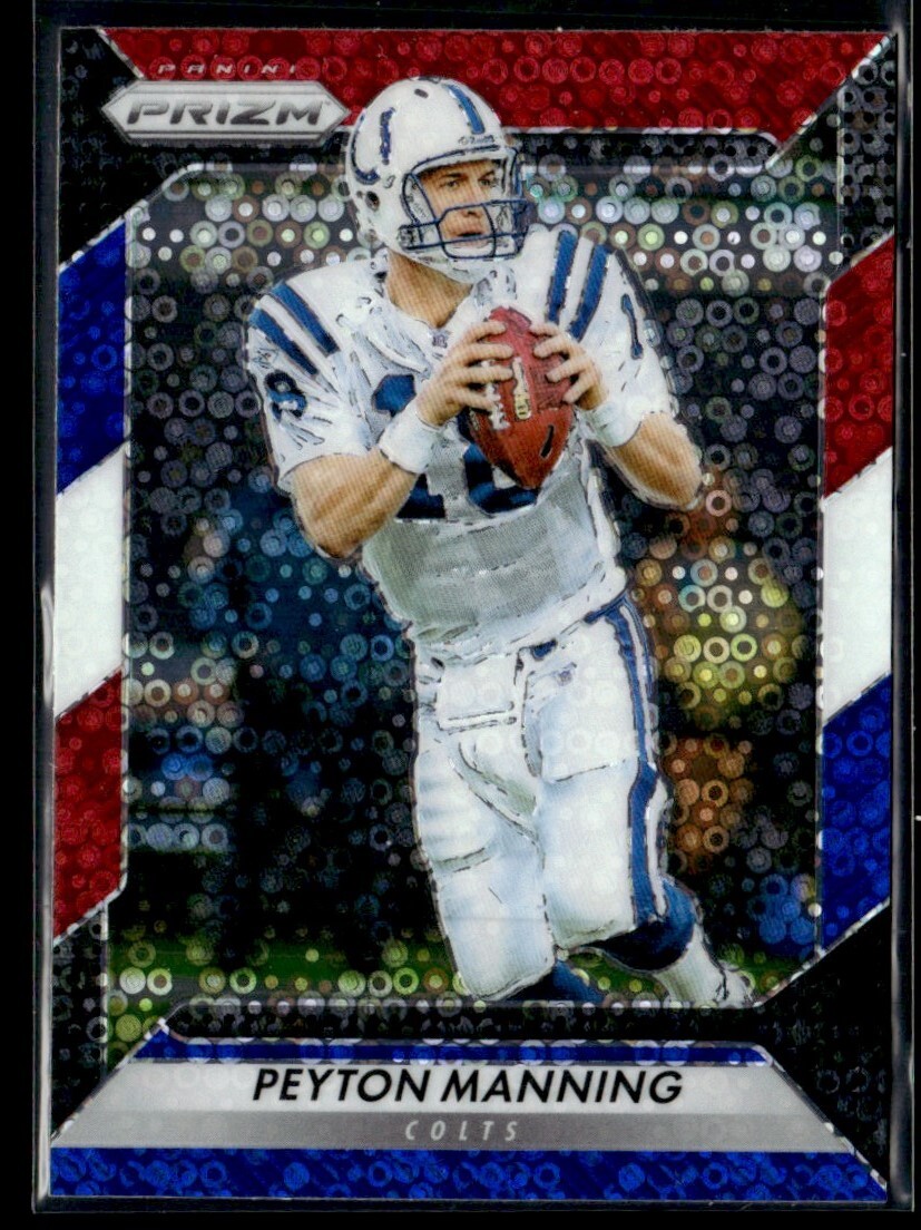 2016 Panini Prizm RWB No Huddle Peyton Manning Indianapolis Colts #125