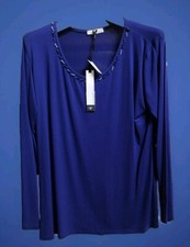 Maglietta Donna Manica Lunga Semi Elegante