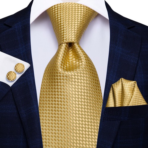 Herren Krawatte Klassisch Hochzeit Krawatte und Einstecktuch Manschettenknöpfe Set Paisley - Bild 47 von 253