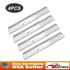 Adjustable Heavy Duty Stainless Steel Grill Heat Plate Shield, Heat Tent, 4 Pack