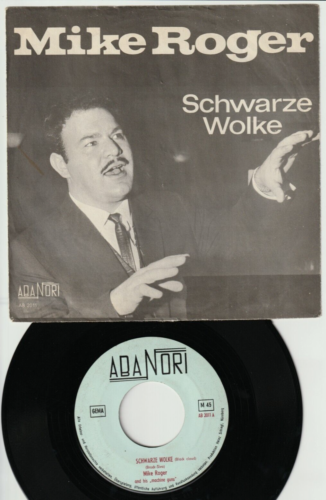 ♫ 7" 1963 Mike Roger SCHWARZE WOLKE = BLACK CLOUD Why Don´t You Slop With Me ♫ - Afbeelding 1 van 2