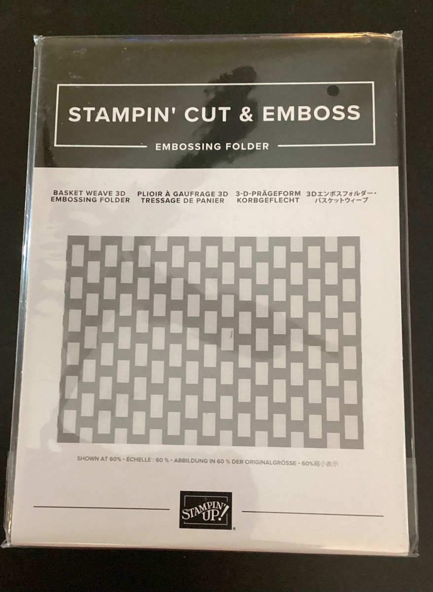 新作未使用♡STAMPIN' CUT & EMBOSS & ON DISPLAY Stampin'Up! Retired STAMPIN' CUT & EMBOSS FOLDERS, Great Selection