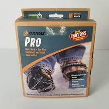 Yaktrax Pro Grips Traction: Built for Running, Light Hiking, Snow Medium - New