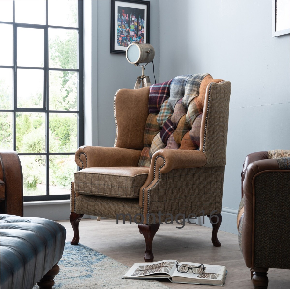 Sofa Reupholster Wingback Chair Without Removing Old Fabric Lorton