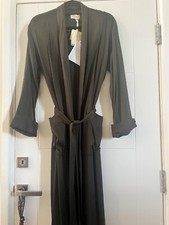 American Vintage Stunning, Pine Forest Green Coat New, Size Small, Viscose