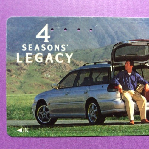 Tarjeta telefónica montada SUBARU Legacy Touring Wagon 4 estaciones JDM coche japonés - Imagen 3 de 5