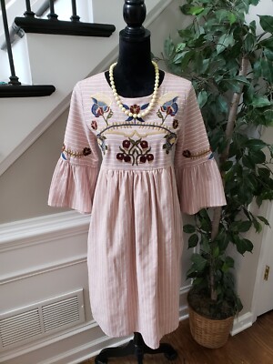 sachin and babi light blue dress Mexican Maxi Dress main image 0