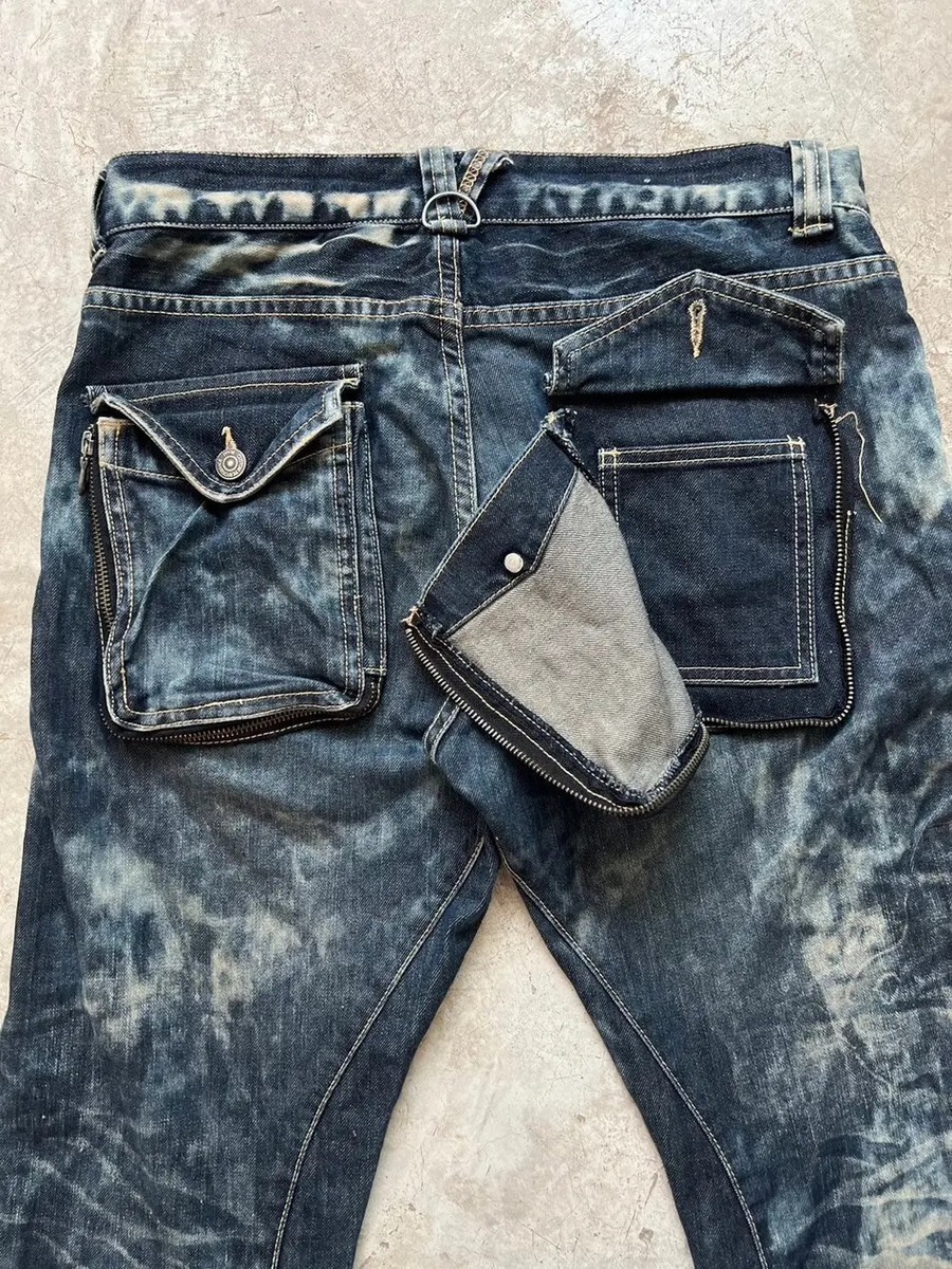 PPFM Multi Pocket Curve Denim Pants | eBay