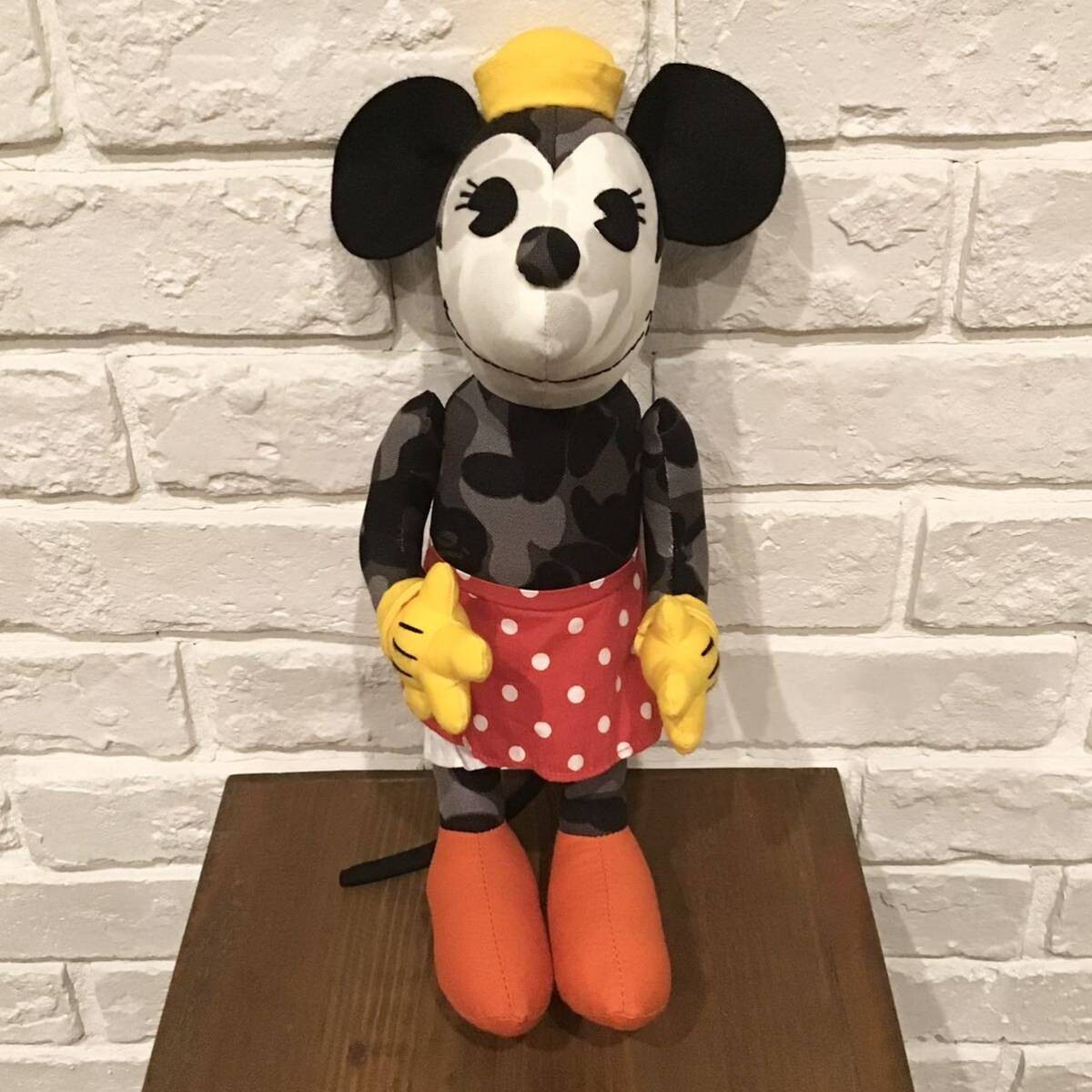 pink ☆ ape x mickey mouse x be@rbrick 100% 400% bape ベア