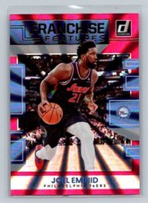 2022-23 Donruss #4 Joel Embiid Franchise Features Pink #/50