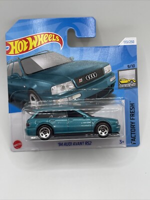Hot Wheels 94 Audi Avant RS2 Factory Fresh 2024 Mint Short Card
