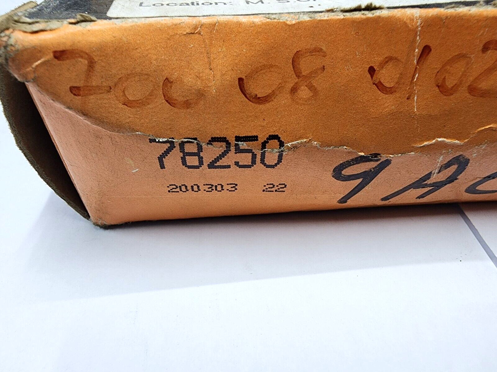 New Timken USA 78250 Tapered Roller Bearing - Cone Only in Box Pack  