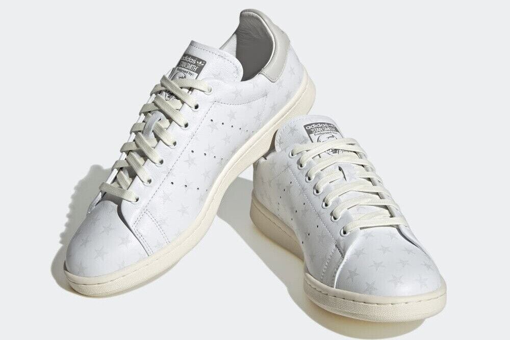 靴 adidas STAN SMITH LUX atmos 27cm IF9990 atmos × adidas Stan Smith LUX GOLD STAR White IF9990 Men's