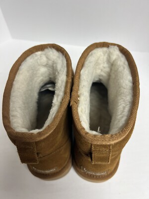 Koolaburra Mens Burra Mini Boot Chestnut Size 8 M Koolaburra Mens Burra Mini Boot Chestnut 8 M for sale online  main image 4