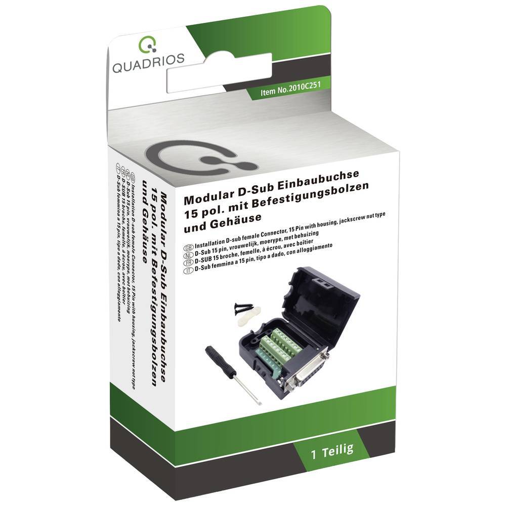 Quadrios 2010C251 D-SUB - Больше шансов выиграть 15 очков в 1-й партии 2990₽