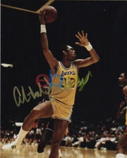 Kareem Abdul Jabbar Los Angeles Lakers  Autographed Signed 8x10 Photo REPRINT