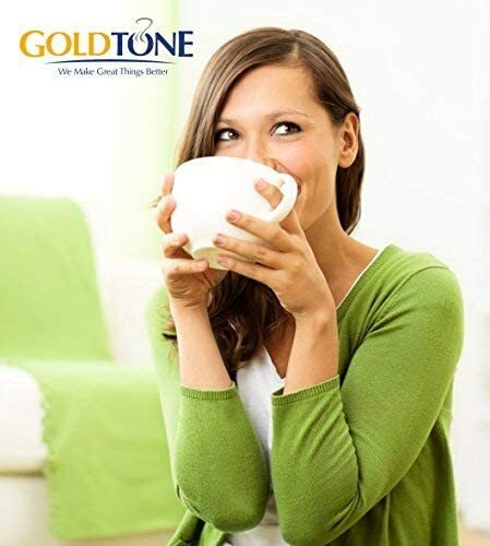 2 GoldTone Stainless Steel Reusable Disk Coffee Filter, Aeropress Coffee Presser