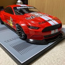 MST Rocket Bunny Mustang RC Drift Bodyshell, MST Style, Red, Size 260 Used