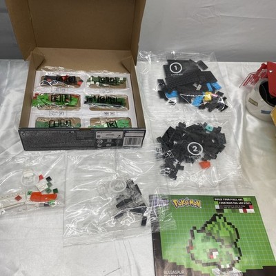 Mattel Mega HTH75 Pokemon BULBASAUR Pixel Art  (374 Piece) 