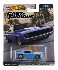 1/64 MATTEL HOT WHEELS - CHEVROLET - CAMARO YENKO SC 1969 - FAST HKD24-FPY86