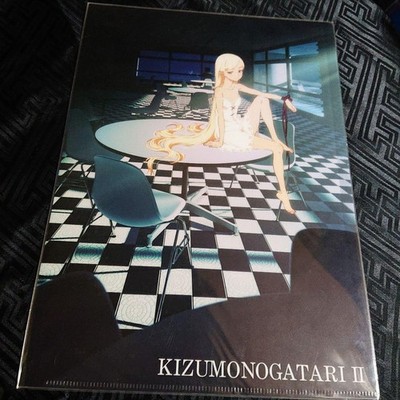 2-Disc Set Kizumonogatari II Nekketsu-hen Clear File Set Monogatari Series