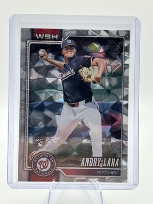 2026 Topps #36 Andry Lara Washington Nationals Diamante Foil Rookie