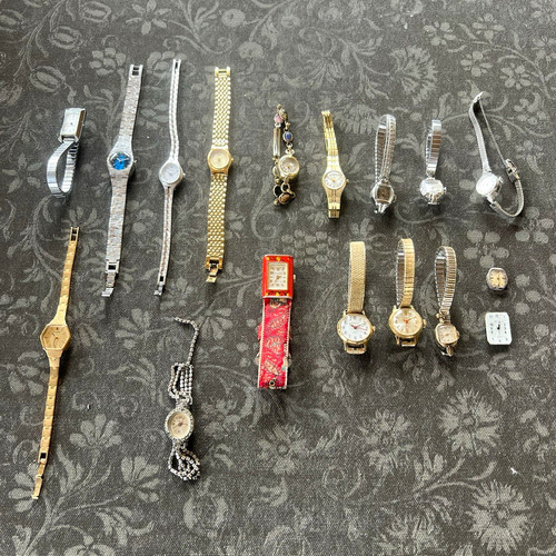 Vintage Timex Caravelle Benrus Citizen Wittnauer Women’s Vintage Watch Mixed Lot