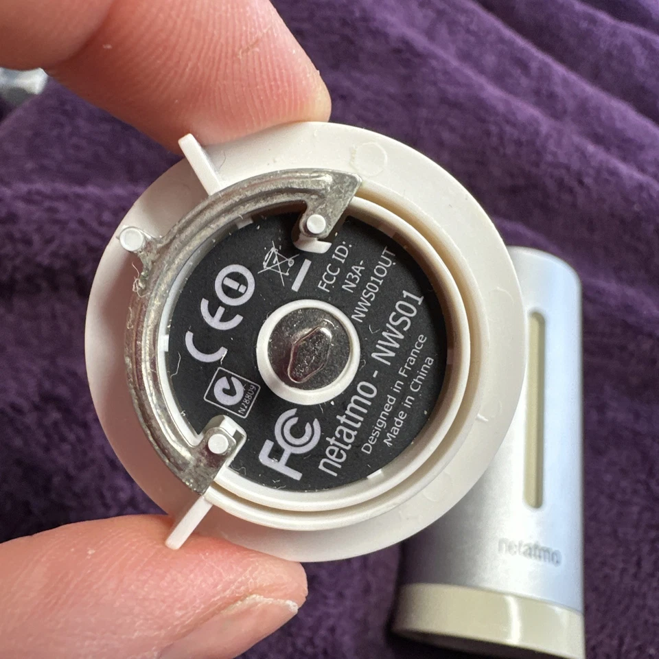 Netatmo Smart Weather Outdoor Module NWS01OUT Humidity Monitor Parts Only - Image 2 of 4