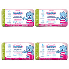 5900017095349 Bambino Chusteczki emolientowe 3w1 4x57 szt. X4 Nivea Polska Sp. z