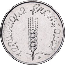 [#138154] France, 5 Centimes, Épi, 1961, MDP, Pattern, Stainless Steel, MS(65-70